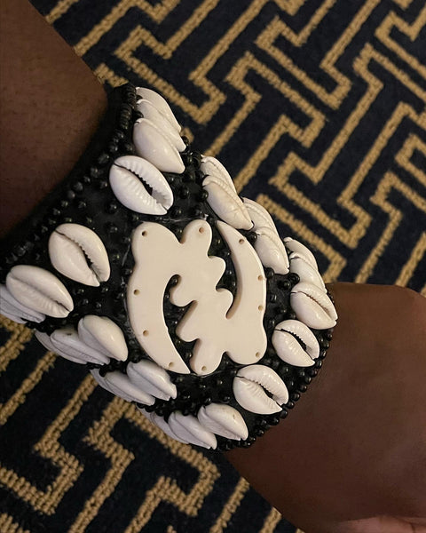 Nyame & Cowrie Bracelet