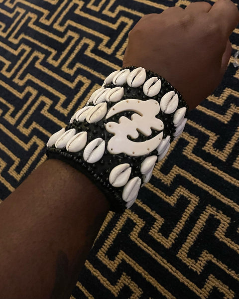 Nyame & Cowrie Bracelet