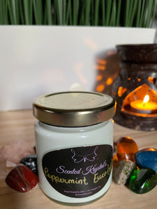 Scented Krystal's "Peppermint Eucalyptus" Candle