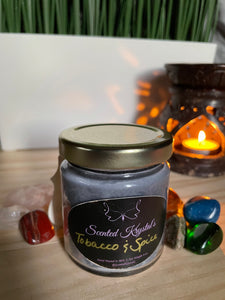 Scented Krystal's "Tobacco & Spice" Candle